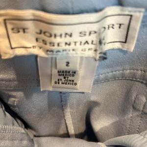 St John Sport, Essentials size 2 baby blue pants